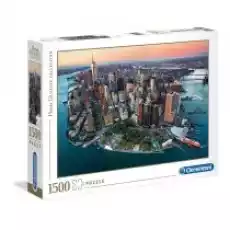 Puzzle 1500 el High Quality Collection New York Clementoni Dla dziecka Zabawki Puzzle