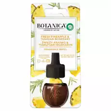 Air Wick Botanica wkład do elektrycznego odświeżacza Świeży Ananas Tunezyjski Rozmaryn 19ml Dom i ogród Wyposażenie wnętrz Odświeżacze powietrza