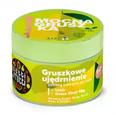 Farmona Tutti Frutti ujędrniający peeling cukrowy do ciała Gruszka i Imbir Detox Shot Mg 300g Zdrowie i uroda Kosmetyki i akcesoria Pielęgnacja ciała Balsamy mleczka peelingi do ciała