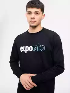 Longsleeve Z Nadrukiem Męski Czarny El Polako Fullout Odzież obuwie dodatki Odzież męska Koszulki męskie