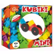 Kubiki Mini Autko ABINO Dla dziecka Zabawki Klocki