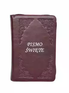 Pismo św Biblia Tysiąclecia mała bordowa paginowana Dewocjonalia