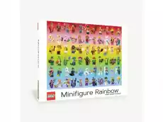 LEGO 64382 Puzzle Minifigure Rainbow 1000 elementów Dla dziecka Zabawki Klocki