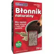 NaturaVena Błonnik witalny mix nasion suplement diety 250 g Zdrowie i uroda Zdrowie Witaminy minerały suplementy diety