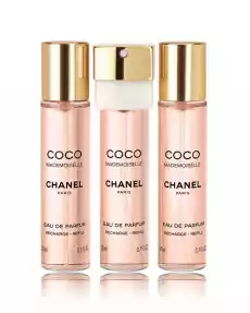 Chanel Coco Mademoiselle woda perfumowana spray wkład 3x20ml W Zdrowie i uroda Perfumy i wody Zapachy damskie Perfumy i wody damskie