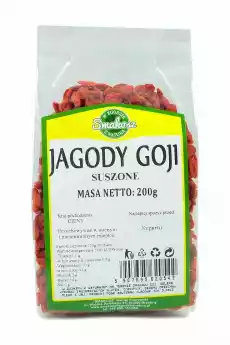 SMAKOSZ Jagody Goji suszone 200g Artykuły Spożywcze Zdrowa żywność