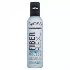 Syoss Fiberflex Flexible Volume Mousse pianka zwiększająca objętość włosów Extra Strong 250ml Zdrowie i uroda Kosmetyki i akcesoria Pielęgnacja i stylizacja włosów Kosmetyki do stylizacji włosów