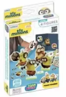 Minionki Foam Buddies Zestaw 4 figurek 012015 Dla dziecka Zabawki Figurki i makiety