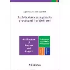 Architektura zarządzania procesami i projektami Książki Biznes i Ekonomia