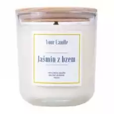 Your Candle Świeca sojowa jaśmin z bzem 210 ml Dom i ogród Wyposażenie wnętrz Świece i aromaterapia