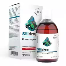 Aura Herbals Silidrop krzem organiczny MMST płyn 500 ml Sport i rekreacja Odżywki i suplementy Witaminy i minerały