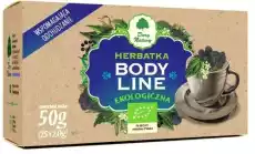 HERBATKA BODY LINE BIO 25 x 2 g DARY NATURY Artykuły Spożywcze Yerba Mate