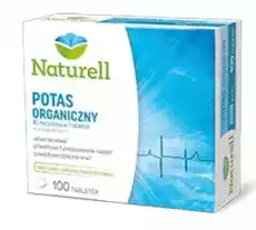 NATURELL POTAS ORGANICZNY 100 tab Zdrowie i uroda