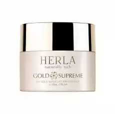 Herla GOLD SUPREME 24k Złoto Globalny Liftingujący Krem Przeciwzmarszczkowy 50ml Zdrowie i uroda Kosmetyki i akcesoria Pielęgnacja twarzy Kremy do twarzy