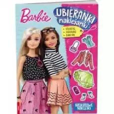 Barbie Ubieranki naklejanki Książki Dla dzieci