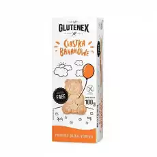 Ciastka Bananowe Bezglutenowe 100 g Glutenex Artykuły Spożywcze