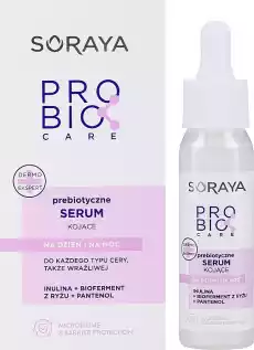 Soraya Probio Care prebiotyczne serum do każdego typu cery 30ml Zdrowie i uroda Kosmetyki i akcesoria Pielęgnacja twarzy Serum do twarzy