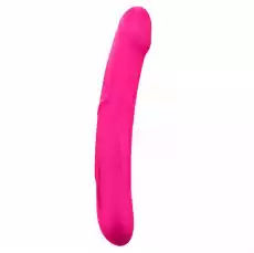 Marc Dorcel Real Sensation L silikonowe podwójne realistyczne dildo Magenta Gadżety Erotyczne