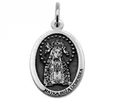 Medalik srebrny z wizerunkiem Matki Bożej Licheńskiej MEDMBLI01 Biżuteria i zegarki Wyroby jubilerskie Inne wyroby jubilerskie