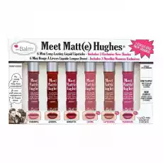 The Balm Meet Matte Hughes zestaw mini pomadek w płynie 3 6x12ml Zdrowie i uroda Kosmetyki i akcesoria Makijaż i demakijaż Makijaż ust