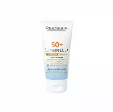 Dermedic Sunbrella SPF50 krem ochronny do skóry naczynkowej 50 ml Zdrowie i uroda