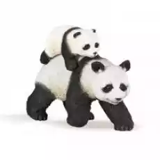 Panda z młodym Dla dziecka Zabawki Figurki i makiety