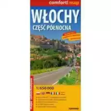 Comfortmap Laminowana mapa samochodowa Włochy część północna 1650 000 Książki Literatura podróżnicza