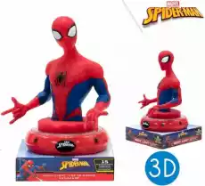 Lampka nocna SpiderMan biurkowa figurka 3D LED Dla dziecka Pokoik dziecięcy Lampki dziecięce