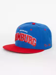 Czapka Z Daszkiem Snapback NiebieskoCzerwona Royal Blue Hamburg Odzież obuwie dodatki Galanteria i dodatki Nakrycia głowy Czapki z daszkiem