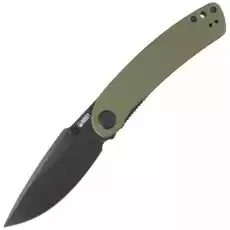 Nóż Kubey Knife Momentum Green G10 Dark Stonewashed KU344G Broń i militaria Noże i przybory Noże