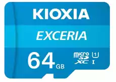 Kioxia Karta pamięci microSD 64GB M203 UHSI U1 adapter Exceria Telefony i akcesoria