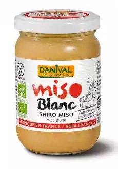 MISO SHIRO BIAŁE PASTA Z RYŻU I SOI BEZGLUTENOWE BIO 200 g DANIVAL Artykuły Spożywcze Przyprawy