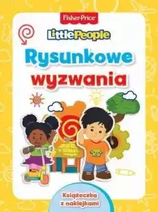 Fisher Price Little People Rysunkowe wyzwania Książki Dla dzieci