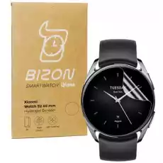 Folia hydrożelowa na ekran Bizon Glass Hydrogel do Xiaomi Watch S2 46 mm 2 sztuki Sprzęt RTV Akcesoria elektroniczne