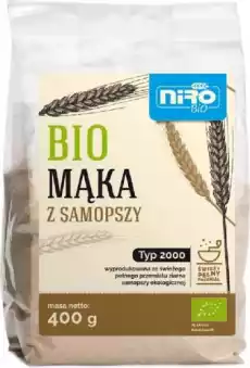 MĄKA Z SAMOPSZY BIO 400 g NIRO Artykuły Spożywcze Mąka