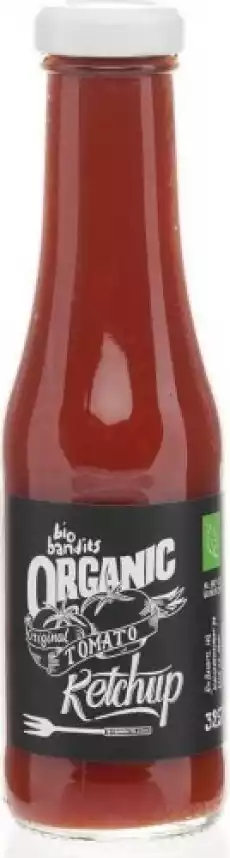 KETCHUP BIO 325 ml BIO BANDITS Artykuły Spożywcze Sosy