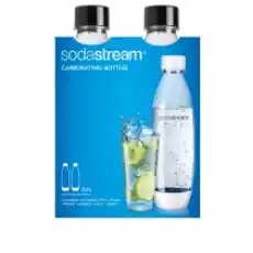 SodaStream Dwupak butelki Fuse Czarne 2 x 1000 ml Dom i ogród Wyposażenie kuchni Przechowywanie żywności