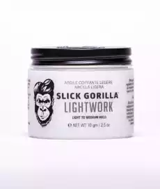 SlickGorilla Lightwork Matowa pasta do włosów 70g Zdrowie i uroda Kosmetyki i akcesoria Kosmetyki dla mężczyzn Męskie kosmetyki do pielęgnacji włosów