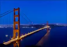 The Golden Gate Bridge is a suspension bridge spanning the Golden Gate Carol Highsmith plakat Wymiar do wyboru 30x20 cm Dom i ogród Wyposażenie wnętrz Dekoracja Obrazy i plakaty