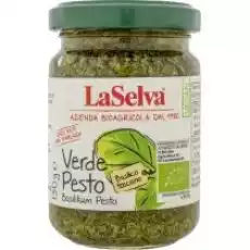 La Selva Pesto verde 130 g Bio Artykuły Spożywcze Sosy