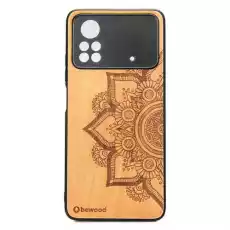 Drewniane etui Bewood Xiaomi POCO X4 Pro 5G MANDALA JABŁOŃ Telefony i akcesoria Akcesoria telefoniczne Etui