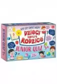 Dzieci kontra Rodzice Junior Quiz Gry Gry planszowe