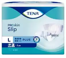 TENA Slip ProSkin Plus L x 30 sztuk Zdrowie i uroda Kosmetyki i akcesoria Pielęgnacja ciała Higiena intymna Środki higieniczne