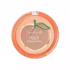 Peach Bronzer Blusher duo do konturowania twarzy 7g Zdrowie i uroda Kosmetyki i akcesoria Makijaż i demakijaż Pudry i róże