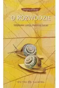 O rozwodzie Książki Nauki społeczne Psychologiczne