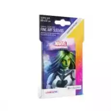 Gamegenic Marvel Champions Fine Art Sleeves 66 mm x 92 mm Gamora 501 szt Gry Gry planszowe