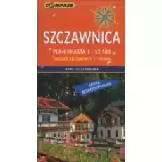 Mapa kieszonkowa wodoodporna Szczawnica 112 500 Książki Literatura podróżnicza