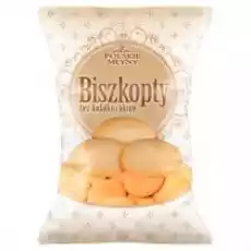 Polskie młyny Biszkopty bezcukrowe zestaw 6 x 100 g Artykuły Spożywcze Słodycze