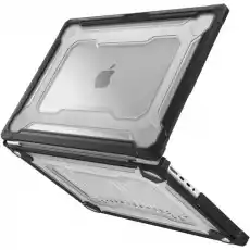 Etui Spigen Rugged Armor do MacBook Pro 14 20212023 czarnoprzezroczyste Komputery Akcesoria do laptopów