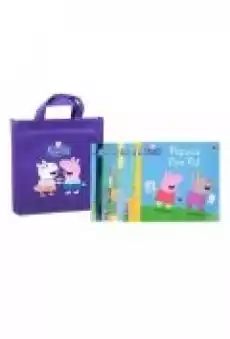 Peppa Pig Purple Bag Set Książki Literatura obca